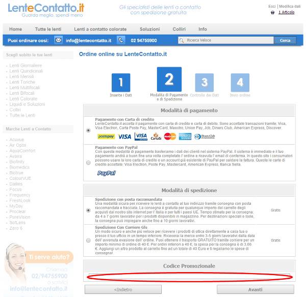 Ecco come puoi risparmiare utilizzando un codice sconto su LenteContatto.it