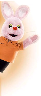 Ancora una volta la mascotte della Duracell