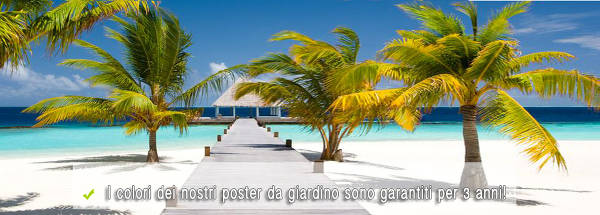 Il primo produttore di poster da giardino