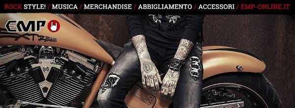 L’e-commerce rock specializzato in merchandise