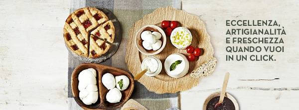 Prodotti freschi e della tradizione italiana in vendita su Primo Taglio