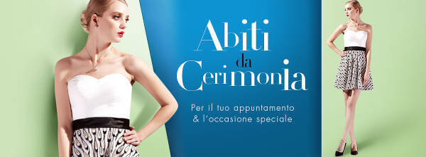 Gli abiti per matrimonio ed altri eventi speciali