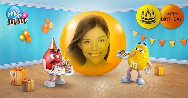 Il sito per personalizzare le M&M’s