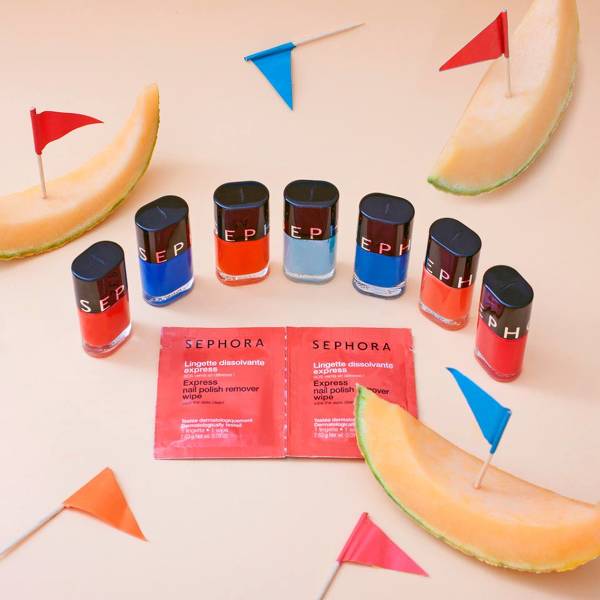 Alcuni dei prodotti della marca Sephora