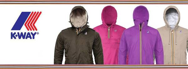  Le giacche che hanno reso famoso il marchio K-Way