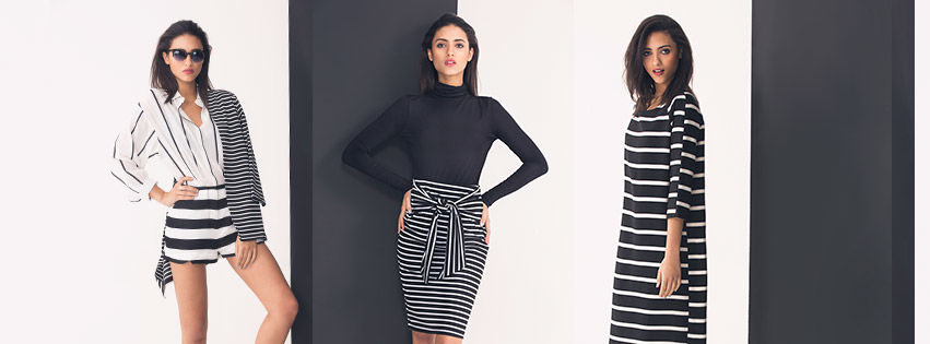 Alcuni capi tra i look donna proposti su boohoo